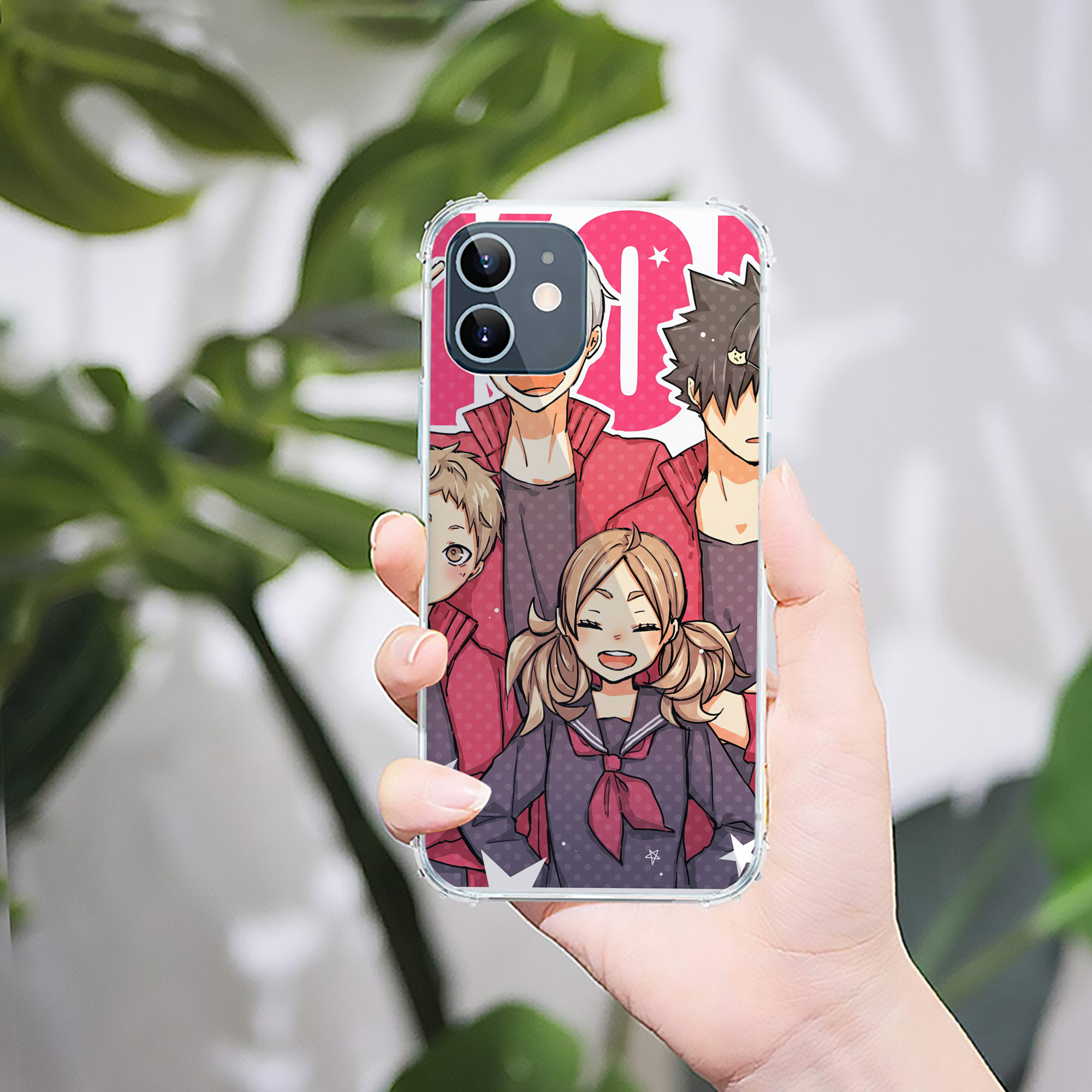 ハイキュー!! Haikyu!! 【iPhone 12シリーズ対応】透明スマホケース（クリアソフトケース）